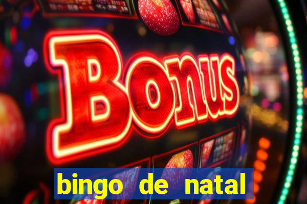 bingo de natal para imprimir gratis