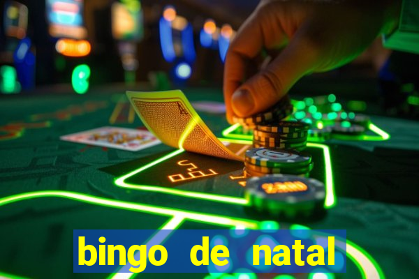 bingo de natal para imprimir gratis