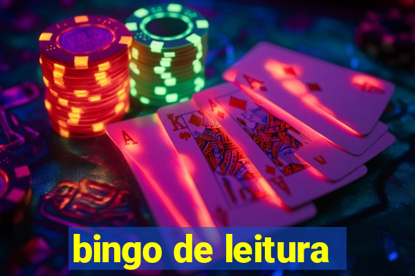 bingo de leitura