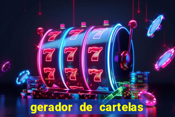 gerador de cartelas de bingo 1 a 99