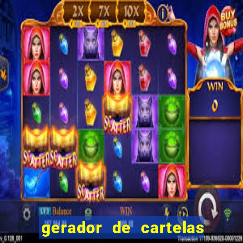 gerador de cartelas de bingo 1 a 99