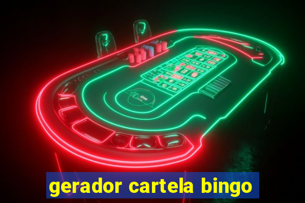 gerador cartela bingo