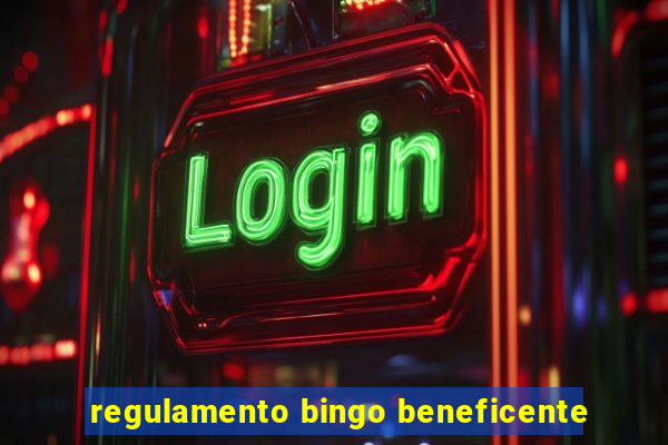 regulamento bingo beneficente