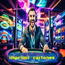 imprimir cartones de bingo