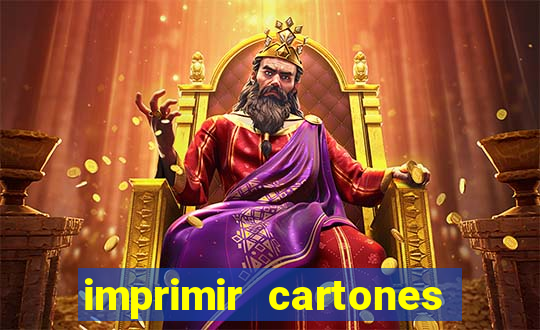 imprimir cartones de bingo