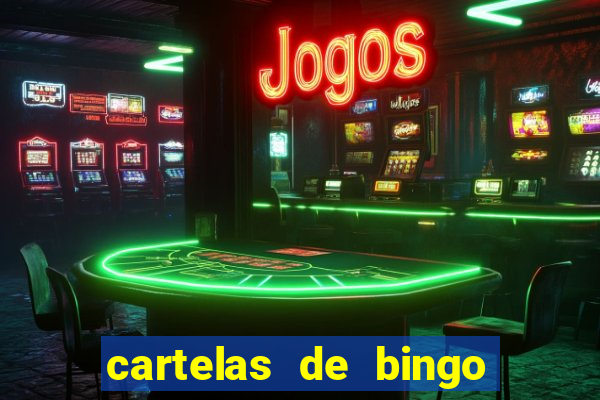 cartelas de bingo para imprimir de 1 a 90