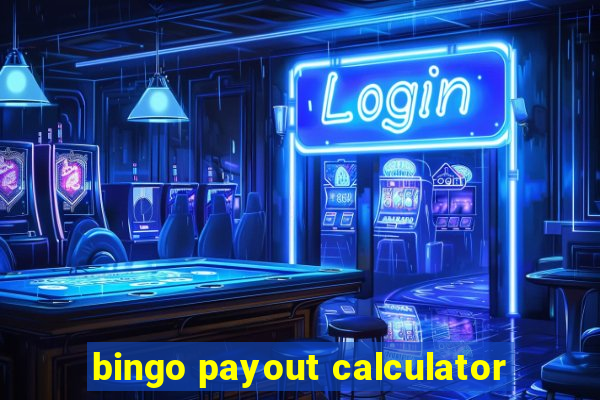 bingo payout calculator