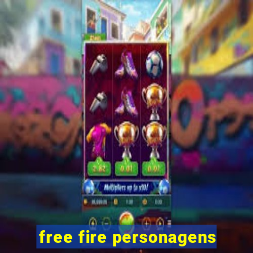 free fire personagens