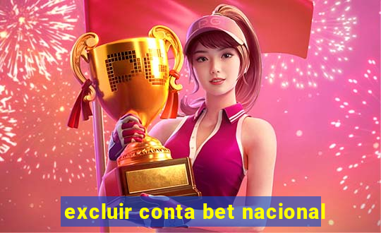 excluir conta bet nacional