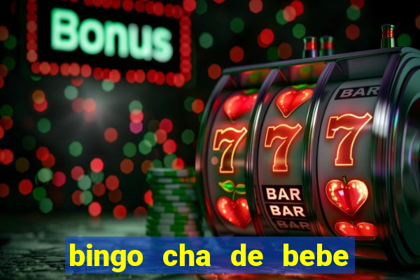 bingo cha de bebe cartelas para imprimir