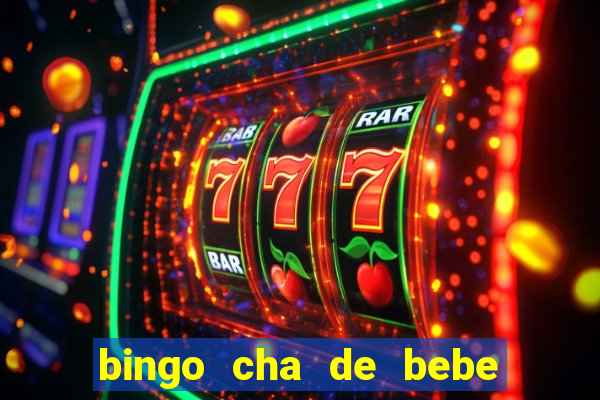 bingo cha de bebe cartelas para imprimir