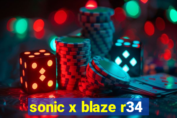 sonic x blaze r34