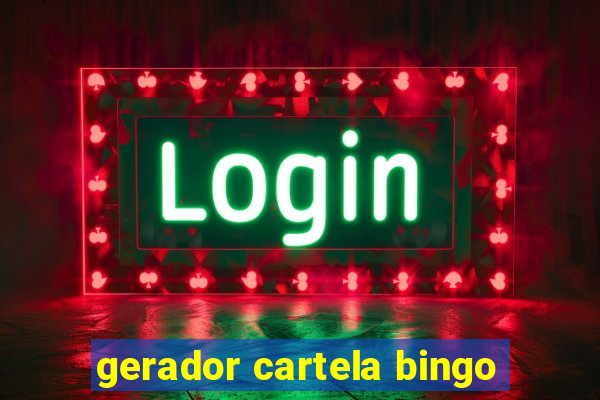 gerador cartela bingo