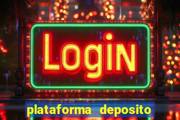 plataforma deposito 1 real fortune tiger