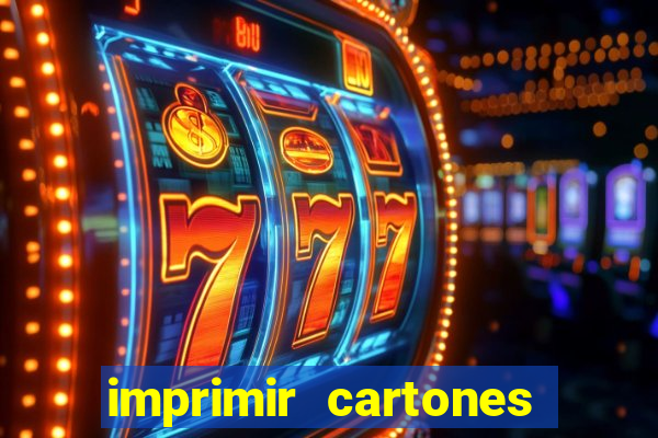 imprimir cartones de bingo