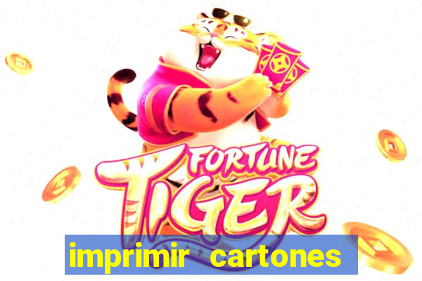 imprimir cartones de bingo