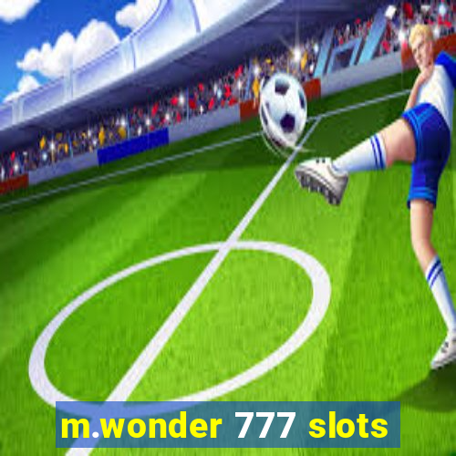 m.wonder 777 slots