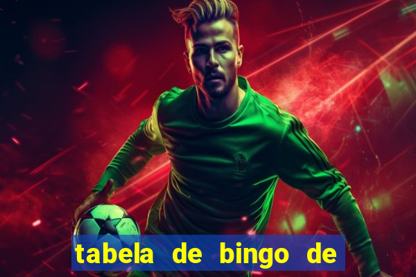 tabela de bingo de 1 a 100