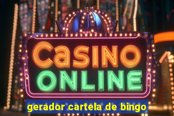 gerador cartela de bingo