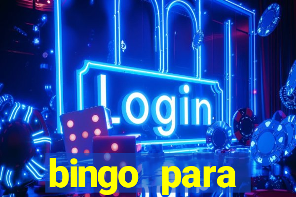 bingo para despedida de solteira para imprimir