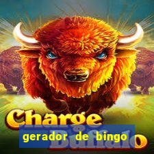 gerador de bingo cha de bebe