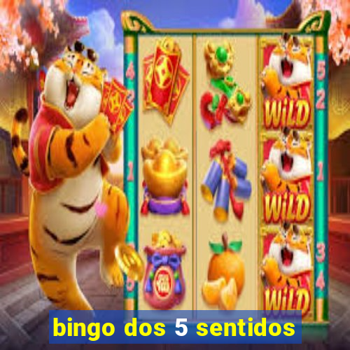 bingo dos 5 sentidos