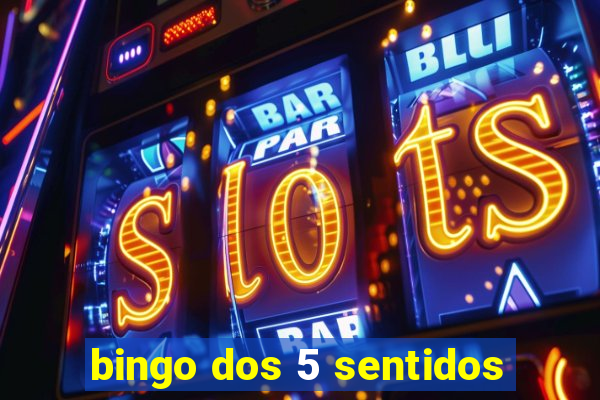 bingo dos 5 sentidos