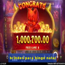 brindes para bingo natal